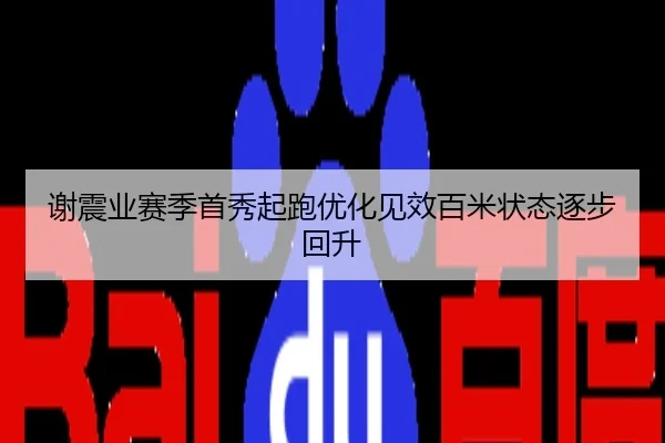 谢震业赛季首秀起跑优化见效百米状态逐步回升